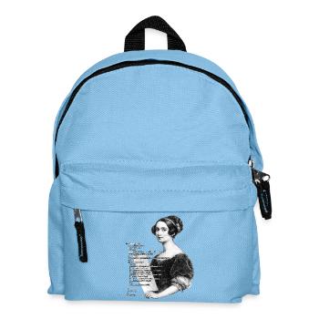 Ada Lovelace Peinture esthétique - Sac à dos Enfant - bleu clair - Devant