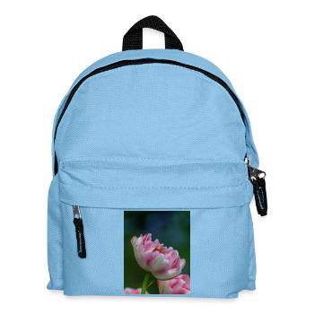 Tulipe Gros Plan - Sac à dos Enfant - bleu clair - Devant