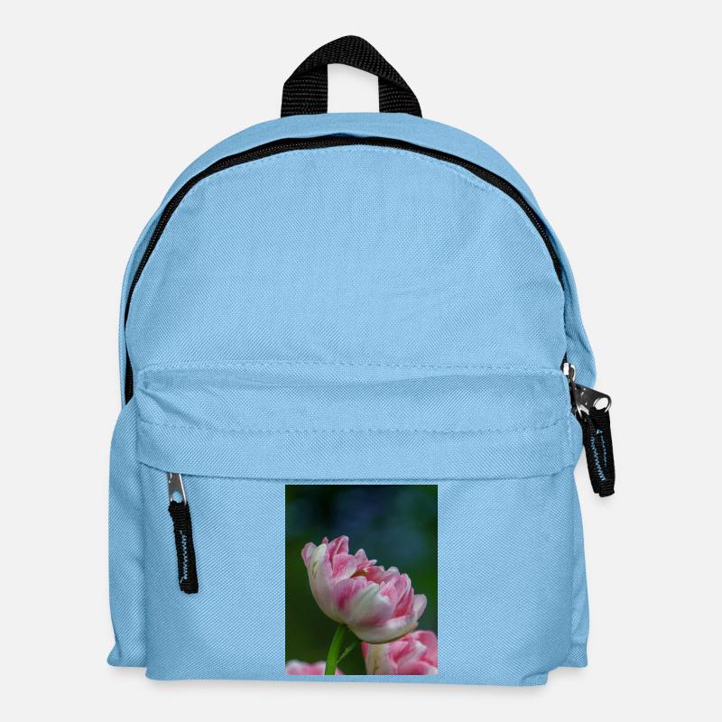 Tulip Close UP - Kids' Backpack - light blue