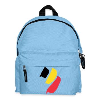 Belgium - Belgian flag - Kids' Backpack - light blue - Front