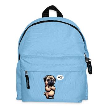 Pas de carlin Carlin Propriétaire de carlin Pug Lover Carlin Chien - Sac à dos Enfant - bleu clair - Devant