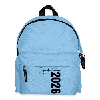 Jugendweihefeier 2026 - Kinder Rucksack - Hellblau - Vorne