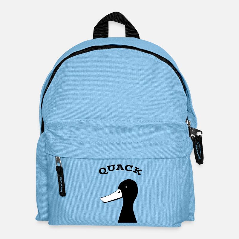 Ente - Kinder Rucksack - Hellblau