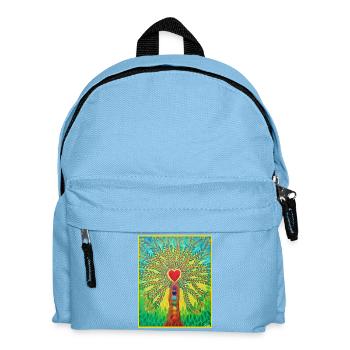 Lebensbaum Lebensenergie - Sonja von Staden - Sac à dos Enfant - bleu clair - Devant