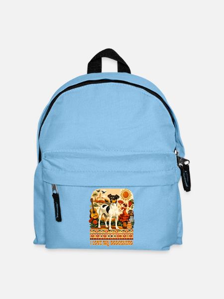 Andalucia Folk Style - Kinder Rucksack - Hellblau