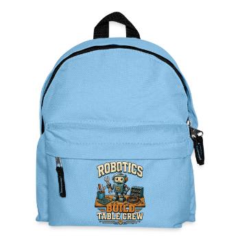 ROBOTICS BUILD TABLE CREW - Kids' Backpack - light blue - Front