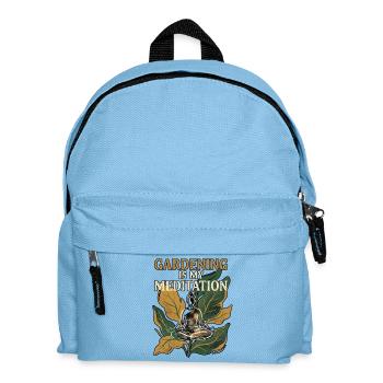 Meditation Gardening - Kinder Rucksack - Hellblau - Vorne