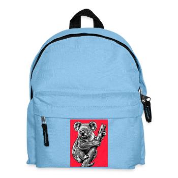 Koala - Kinder Rucksack - Hellblau - Vorne