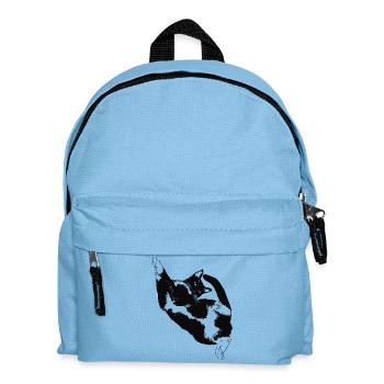 TUXEDO CAT - Kids' Backpack - light blue - Front