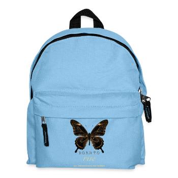 Born to Rise Butterfly Transformation - Kids' Backpack - light blue - Front