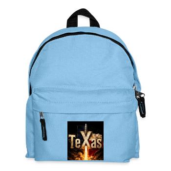 Texas Rocket Launch - Kids' Backpack - light blue - Front