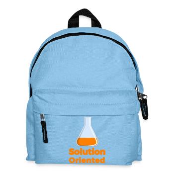 Lösungsorientierter Wissenschaftsbecher - Kinder Rucksack - Hellblau - Vorne