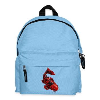 Koi-fische Japanische Koi-fische Koi-karpfen - Kinder Rucksack - Hellblau - Vorne