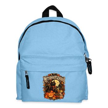 Mitternachtszauber - Kinder Rucksack - Hellblau - Vorne