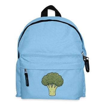TINY ACTIVISTS | Broccoli - Kids' Backpack - light blue - Front