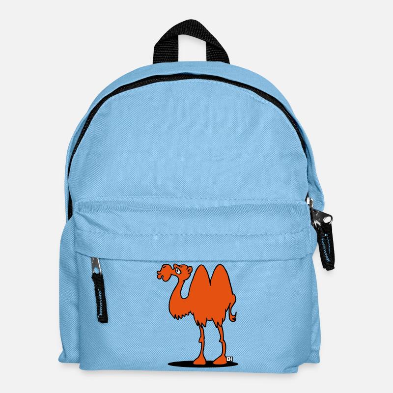 Kamel - Kinder Rucksack - Hellblau
