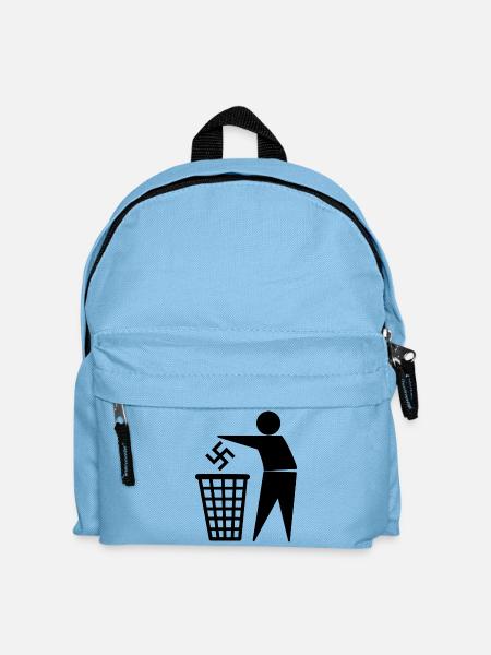 Antifa - Kinder Rucksack - Hellblau