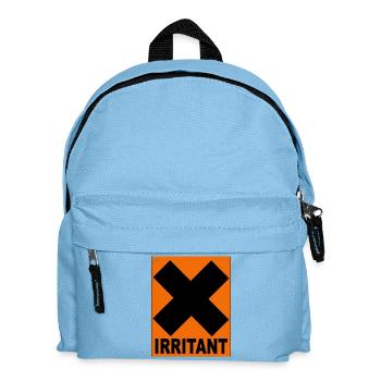 irritant - Kids' Backpack - light blue - Front