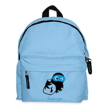 EULE // Raubvogel. - Kinder Rucksack - Hellblau - Vorne