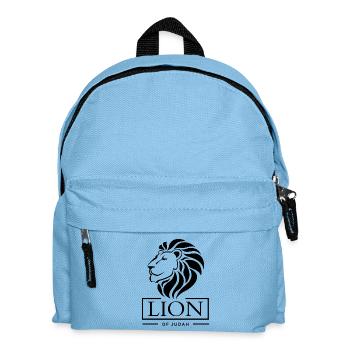 Sweat à capuche Rastafarian Girls de Lion of Judah Roots - Sac à dos Enfant - bleu clair - Devant