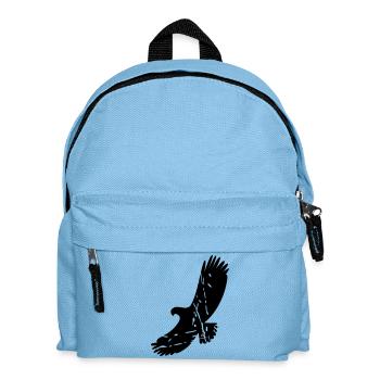 Adler - Kinder Rucksack - Hellblau - Vorne