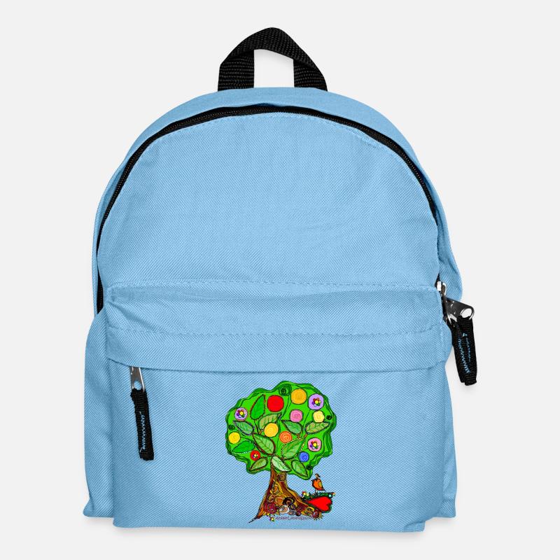 Tree - Kids' Backpack - light blue