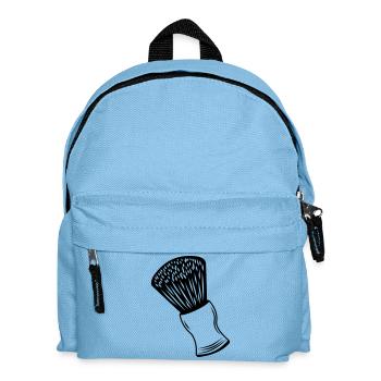 Rasierpinsel - Kinder Rucksack - Hellblau - Vorne