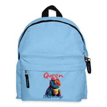 Reine des matins - Sac à dos Enfant - bleu clair - Devant