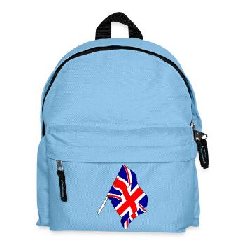 Flag Great Britain - Kids' Backpack - light blue - Front