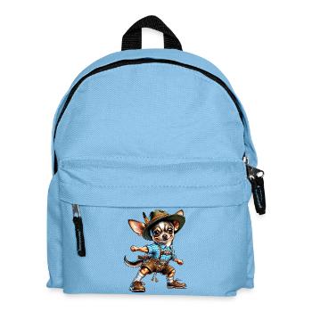 Chihuahuas Hund Bayern - Kinder Rucksack - Hellblau - Vorne