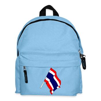 Flag of Thailand - Kids' Backpack - light blue - Front
