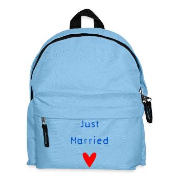 EVJF. MARIEE. TEAM. TEAM MARIEE. FUTURE MARIEE - Sac à dos Enfant - bleu clair - Devant