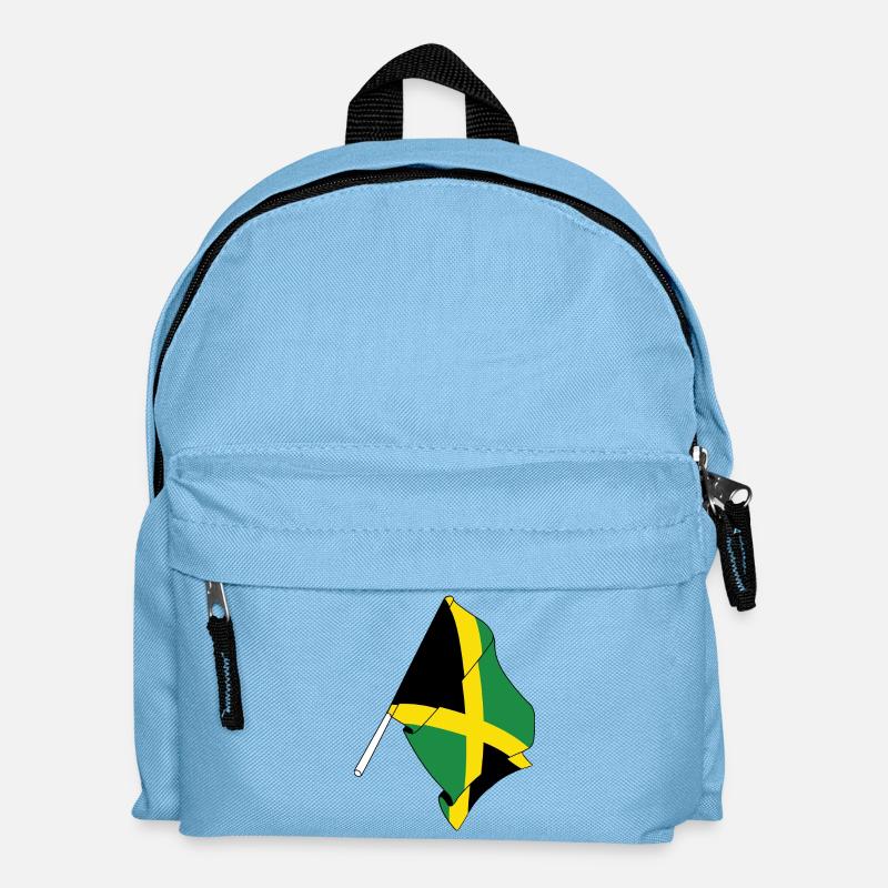 Flagge Jamaika - Kinder Rucksack - Hellblau