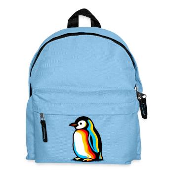 Pingouin - Sac à dos Enfant - bleu clair - Devant