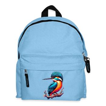 Martin-pêcheur - Sac à dos Enfant - bleu clair - Devant