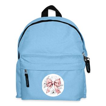 Bow Silk Glamour Gift - Kids' Backpack - light blue - Front