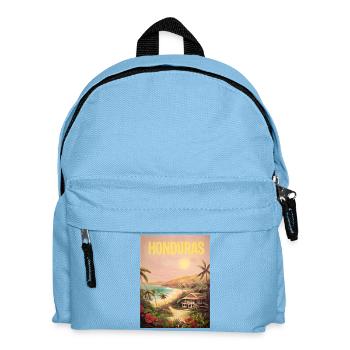 Honduras Pride Beach Gift - Kids' Backpack - light blue - Front