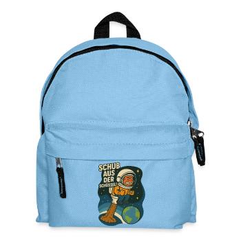 Thrust Out Of The Bowl Toilet Toilet Toilet Funny - Kids' Backpack - light blue - Front