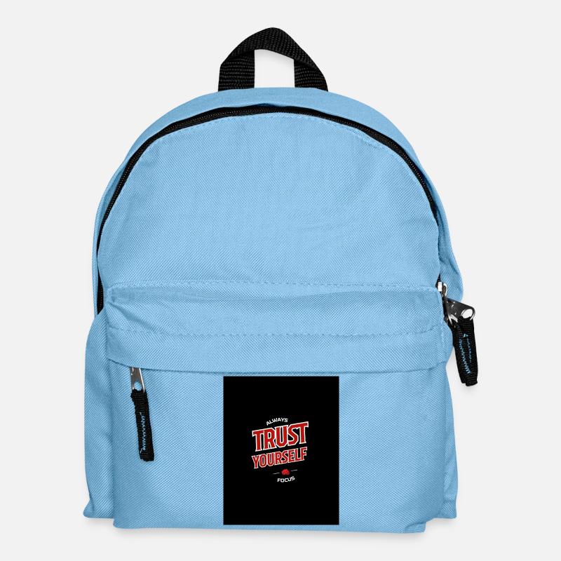 Ermutigung Selbstvertrauen - Kinder Rucksack - Hellblau