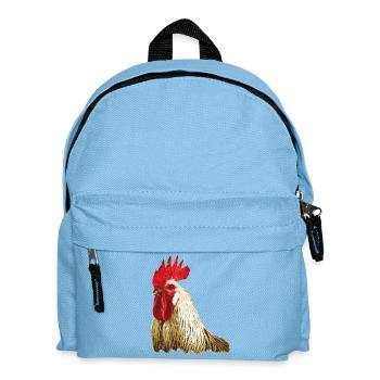 Rooster Rooster Figurine - Kids' Backpack - light blue - Front