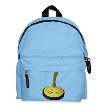2025-STOCK GLACE-jaune - Sac à dos Enfant - bleu clair - Devant