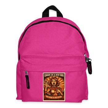 Der Morgen einer neuen Zukunft - Kinder Rucksack - Fuchsia - Vorne