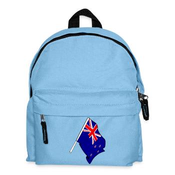 New Zealand Flag - Kids' Backpack - light blue - Front