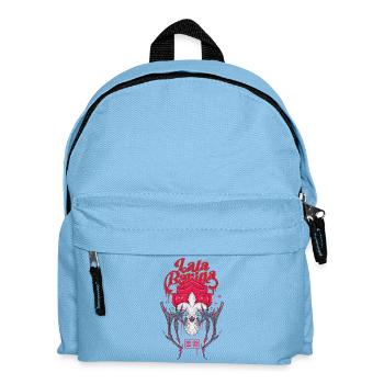 Floral Monster - Kids' Backpack - light blue - Front