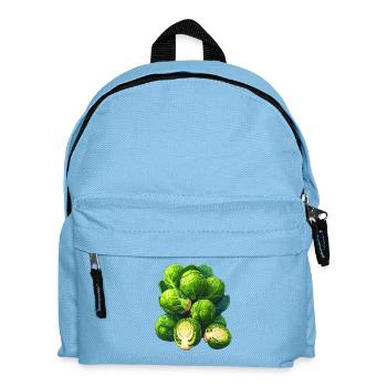 Brussels sprouts - Kids' Backpack - light blue - Front