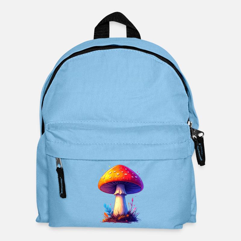 fly agaric - Kids' Backpack - light blue