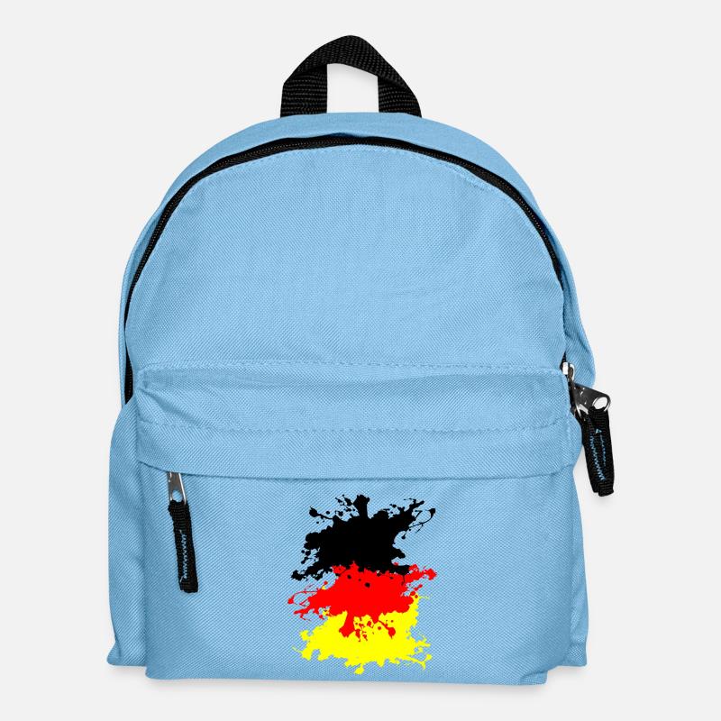 Allemagne Splash - Sac à dos Enfant - bleu clair