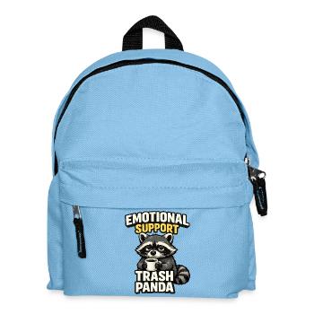 Soutien émotionnel Trash Panda - Sac à dos Enfant - bleu clair - Devant