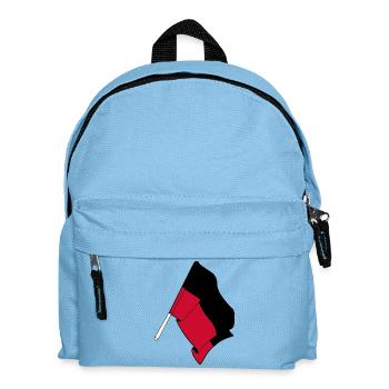 Proud of Nijmegen – Flag of Nijmegen - Kids' Backpack - light blue - Front
