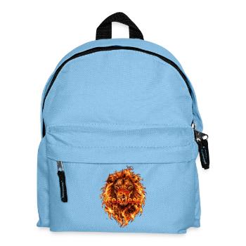 Be Fearless Flame Lion - Kids' Backpack - light blue - Front